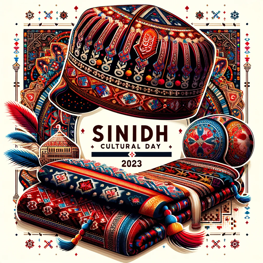 Sindhi Cultural Day 2023 - Celebrating Traditional Sindhi Topi and Ajrak