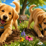 Why Dogs Dig Holes?